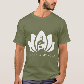 Whiskey is mijn yoga t-shirt