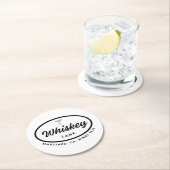 Whiskey Lane Retro Logo Wit Onderzetter Set (Insitu)