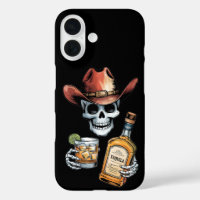 Whiskey-Loving Skeleton Cowboy | Wild West-thema