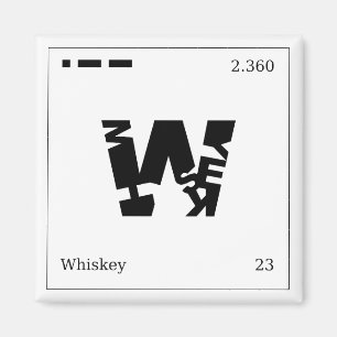 Whiskey Magnet Magneet