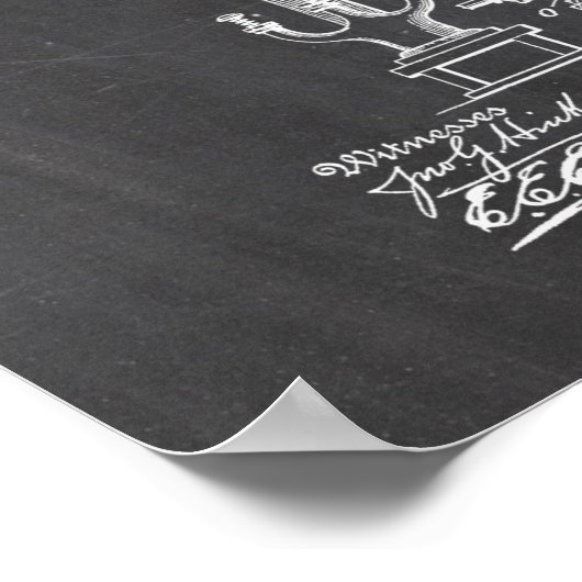 Whiskey Making Patent Poster (Hoek)