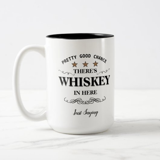 Whiskey-mok Tweekleurige Koffiemok (Links)