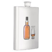 Whiskey Neat Funny Alcohol Drink Flacon (Rechts)