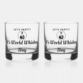 Whiskey Party Whisky Glas