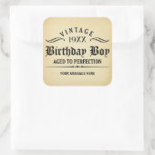  Whiskey Person Grappige Verjaardag Sticker (Tas)