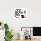 Whiskey Quote Art Print (Thuiskantoor)