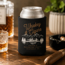 Whiskey & Sigaren Bachelorfeest Blokhut Landhuis