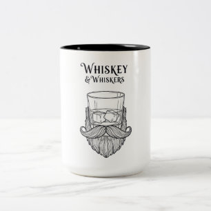 Whiskey & Snorharen Tweekleurige Koffiemok