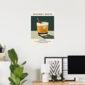 Whiskey Sour Poster (Thuiskantoor)