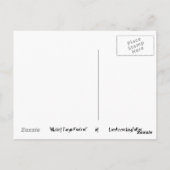 Whiskey Tango Foxtrot Briefkaart (Achterkant)