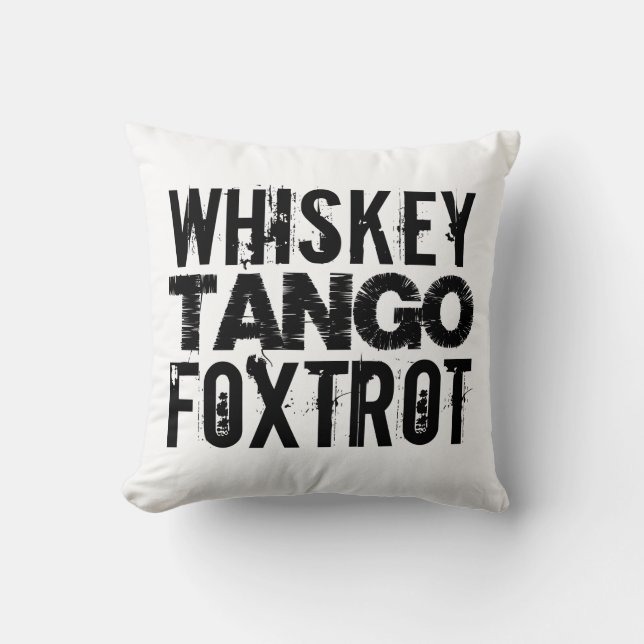 WHISKEY TANGO FOXTROT KUSSEN (Voorkant)