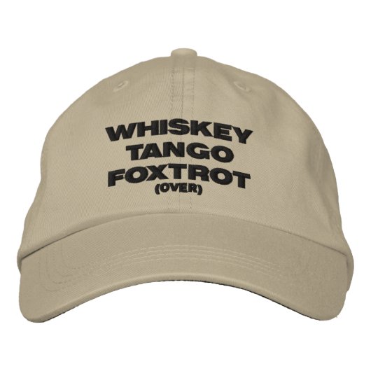 Whiskey Tango Foxtrot (over) Pet (Voorkant)