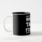 Whiskey Tango Foxtrot Tweekleurige Koffiemok (Links)