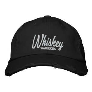 Whiskey Warriors Geborduurde Pet