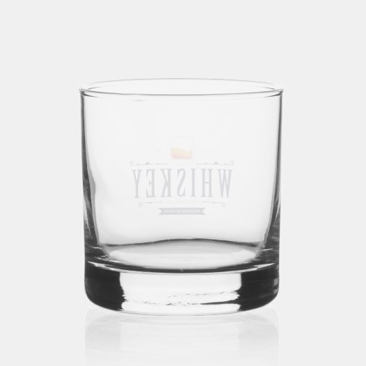 Whiskey Whisky Glas (Achterkant)