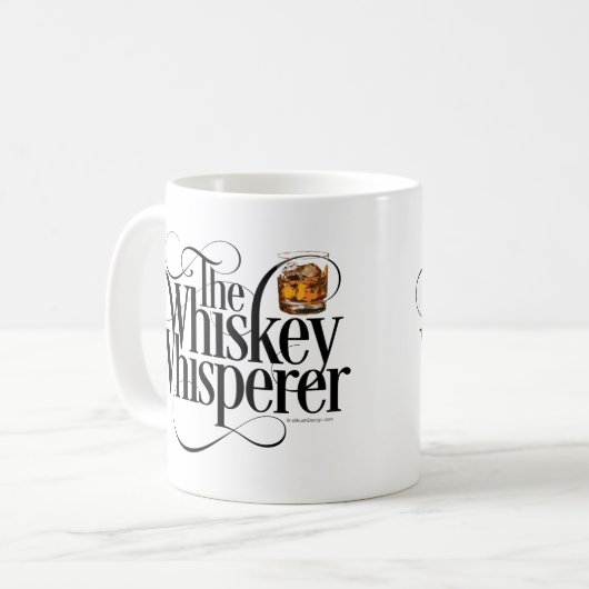 Whiskey Whisperer café Mug (Devant gauche)