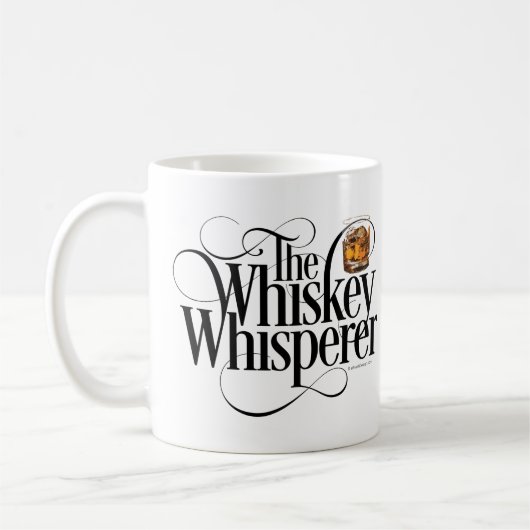 Whiskey Whisperer café Mug (Gauche)