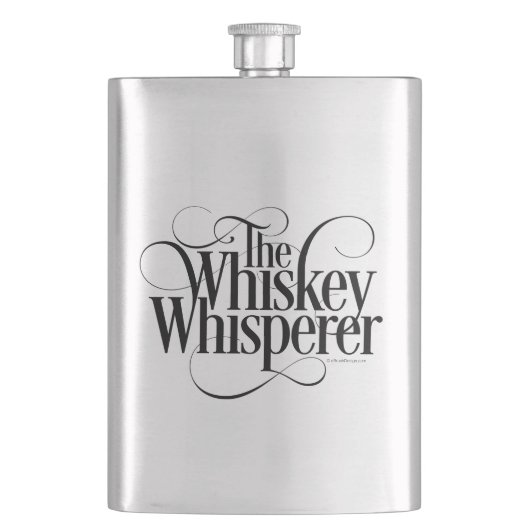 Whiskey Whisperer Flask Flacon (Voorkant)