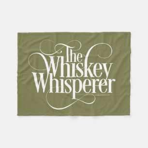 Whiskey Whisperer Fleece Deken