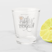 Whiskey Whisperer Shot Glass Glas (Achterkant)