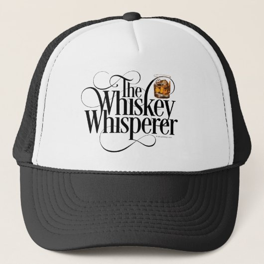 Whiskey Whisperer Trucker Hat Trucker Pet (Voorkant)