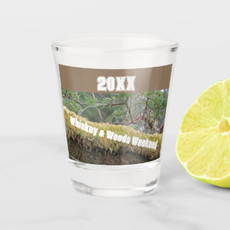 Whiskey & Woods Weekend Mannen Kampvuur Shot Glas