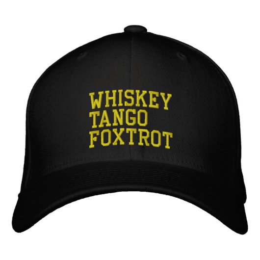 WhiskeyTangoFoxtrot Pet (militaire versie) (Voorkant)