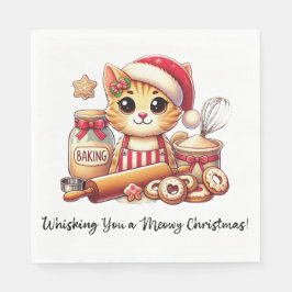 Whisking you a meowy Christmas Servet