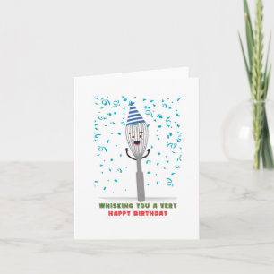 Whisking You Puns Verjaardag Kaart
