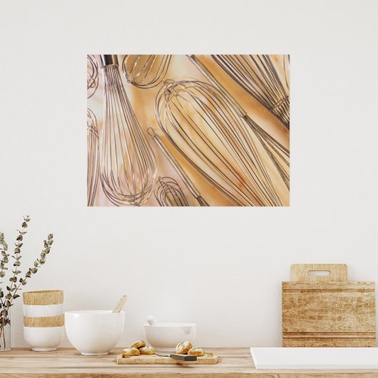 Whisks Poster (Keuken)