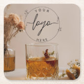 whisky | Boho Flowers | Esthetische Onderzetters (Voorkant)