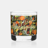 Whisky Citrouille, Squash Récolte d'automne Verre à boire (Verso)