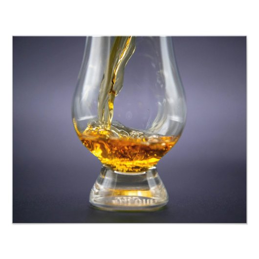 Whisky in de Glen Foto Afdruk (Voorkant)