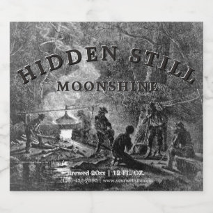  whisky nog steeds bier etiket