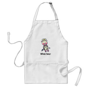 Whisky Taker Pig - Grappig Chef Design Standaard Schort