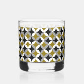 Whisky Verre à roche Midcentury Mod (Recto)