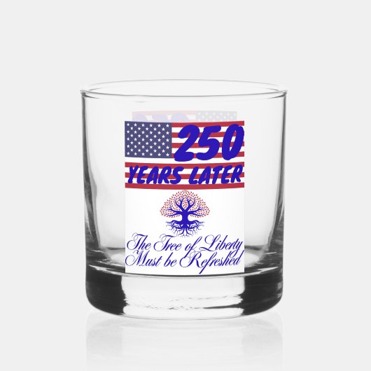 Whisky Verre à Whiskey Tree of Liberty (Verso)