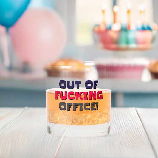 Whiskybril uit Kantoor Whisky Glas (Insitu (Baby Shower))