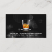 whiskyglas | Evenementenplanning Visitekaartje (Achterkant)