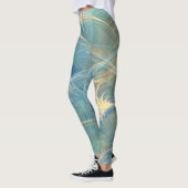 Whisper 3D Abstract fractal Leggings (Links)