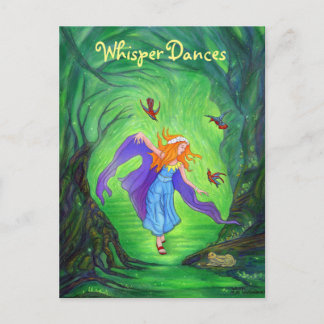 Whisper Dances briefkaart beroemd gemaakt door Mik