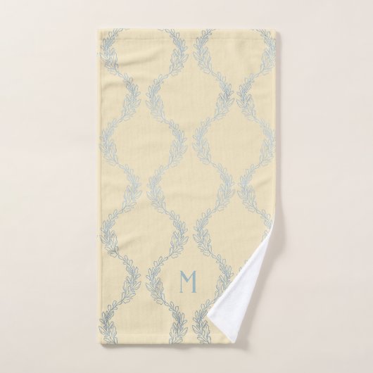 Whisper de feuillage sur Pale Moon (Serviette à main)