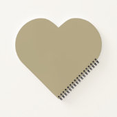 Whisper Flowers Heart Spiral Notebook Notitieboek (Achterkant)