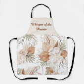 Whisper of the Prairie Boho Apron | Nature  Schort (Voorkant)