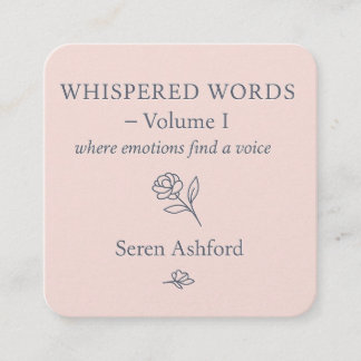 Whispered Words Volume 1: Complete Card Set Notitiekaartje