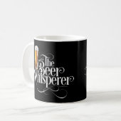 Whisperer de bière (or) Mug de café (Devant gauche)