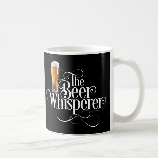 Whisperer de bière (or) Mug de café (Droite)