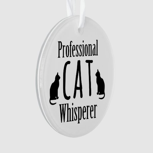 Whisperer de chat professionnel (devant)