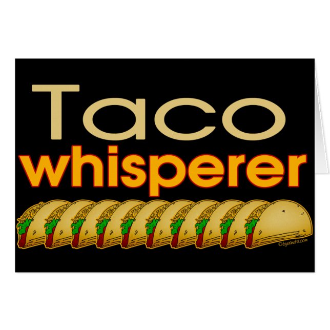 Whisperer de taco (Devant horizontal)
