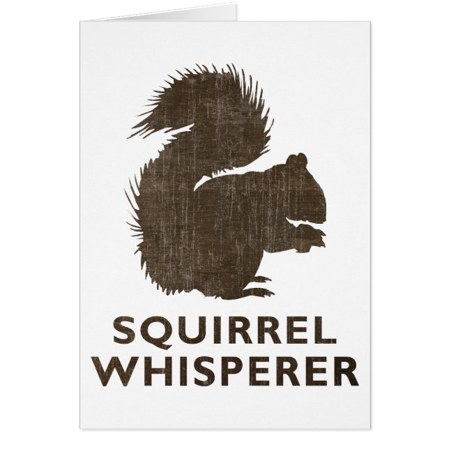 Whisperer vintage d'écureuil (Devant)